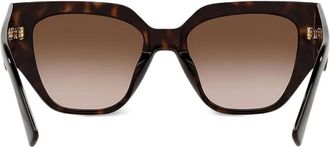 Vogue Eyewear Occhiali da sole con effetto tartarugato - Marrone