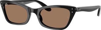 Ray-Ban RB2299 Lady Burbank 901/73 Womens Sunglasses Black Size 52