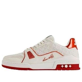 Louis Vuitton Trainer Sneaker Red 1AKCLD