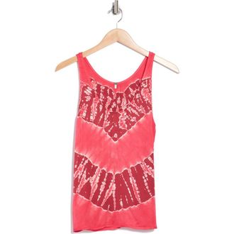 Young Fabulous & Broke Nari Satin Tank in Red Libra Wash at Nordstrom Rack, Size X-Small
