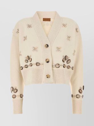 Alanui silk oversized cardigan