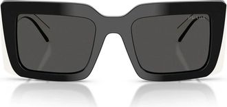 Prada PR D01S Zonnebril - unisex - Zonnebrillen - Zwart - 52 MM - Accessoires