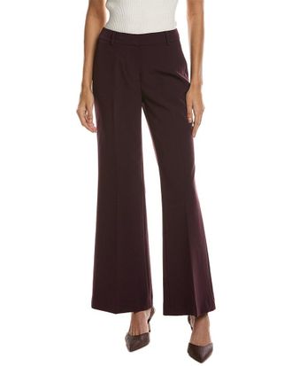 Kenneth Cole Luxe Twill Flare Leg Pant