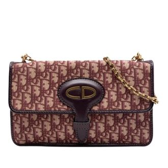 Dior Pre-owned Canvas Crossbody Bag - Dames - Pre-owned - Veelkleurig - Maat: ONE Size Leer