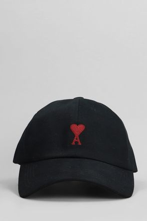 Ami Cappello in cotone nero
