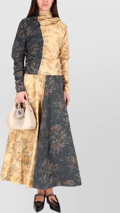 Ganni gathered blouse