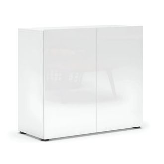 Levante Mobile Madia 90x38x79 Cm Con 2 Ante E Ripiano