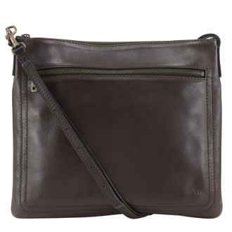 Louis Vuitton Brown Coffee Utah Leather Shoulder Bag (Pre-Owned)