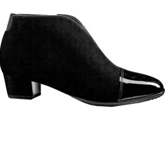 Ara Womens Palmer Ankle Boot In Black