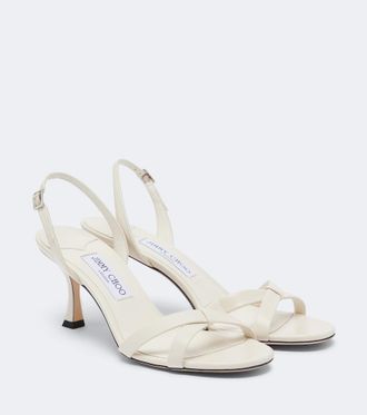 Jimmy Choo London Elsy leather slingback sandals