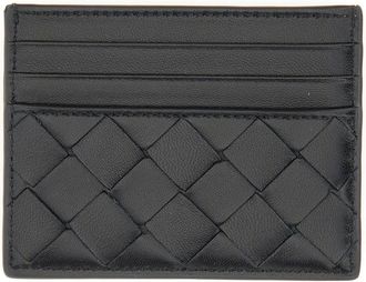Bottega Veneta Porta Carte Di Credito Intrecciato-Donna