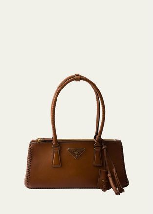 Prada Galleria Shaded Leather Shoulder Bag