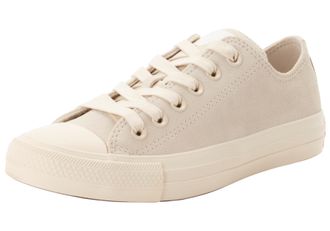 Converse Sneaker CONVERSE CHUCK TAYLOR ALL STAR SUEDE, Damen, Gr. 37,5, light dune, egret, light dune, Leder, Schuhe Sneaker