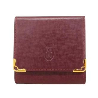 Cartier Pre-owned Coin Purse - unisex - Cartier Vintage - Vintage Wallets - Red - ONE SIZE - Pre-owned