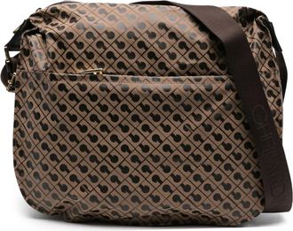 Gherardini Borsa a tracolla con monogramma - Marrone