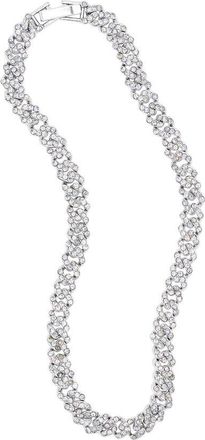 Adornia Silver Plated Curb Chain Anklet