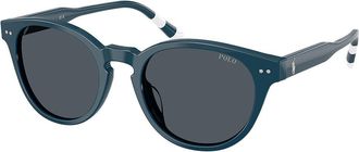 Polo Ralph Lauren PH4241F Asian Fit 631487 Mens Sunglasses Blue Size 52
