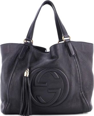 Gucci Borsa a spalla Soho media - Nero