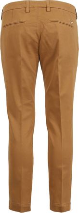 Entre Amis Cropped Camel Jersey Pants