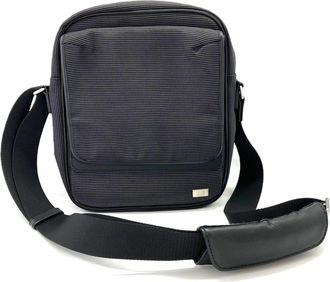 Dunhill Black Nylon Shoulder Bag (Pre-Owned)