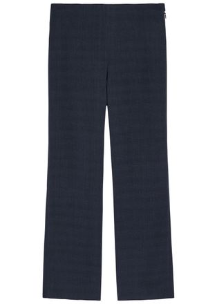 Blaz&eacute; Milano Morelia Flared-leg Woven Trousers - Black - 4 (UK14 / L)