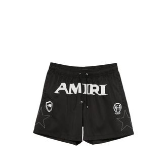 Amiri Logo-print Swim Shorts