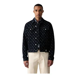 Guess Hombre, Chaquetas, Azul, Talla: XL