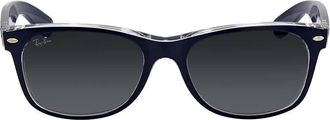 Ray-Ban Ray Ban New Wayfarer Color Mix Grey Gradient Unisex Sunglasses RB2132 605371 55