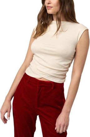 Project Social T Carine Shirred Side Rib Tank