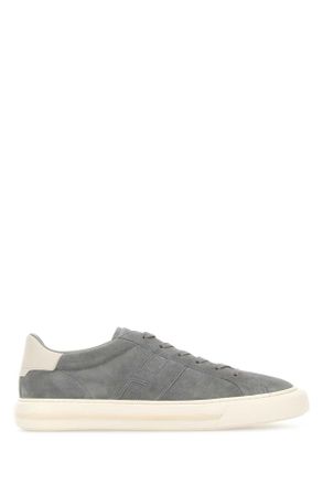 Hogan Grey Suede Sneakers