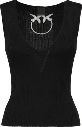 Pinko Mujer, Camisetas, Negro, Talla: L