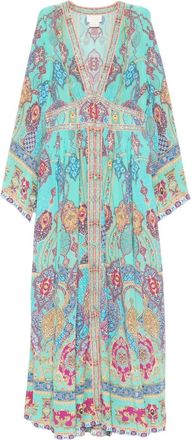 Camilla The Concubines Corridor maxi-jurk - Blauw