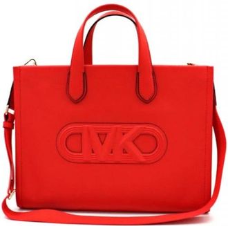 Michael Kors Gigi Large Grab Tote - Dames - Shoppers - Rood - ONE Size - Tassen