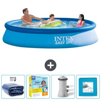 Intex Piscina Easy Set Redonda - 366x76 Cm - 5-piezas Scb9