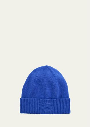 Guest In Residence Rib Cuff Cashmere Beanie