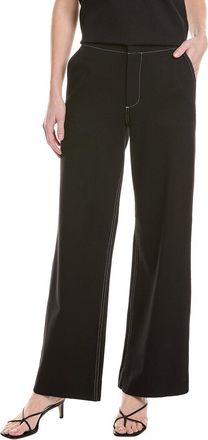 Rag & Bone Irina Ponte Contrast Stitch Tailored Pant