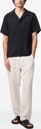 Nn.07 Camicia a maniche corte - Nero