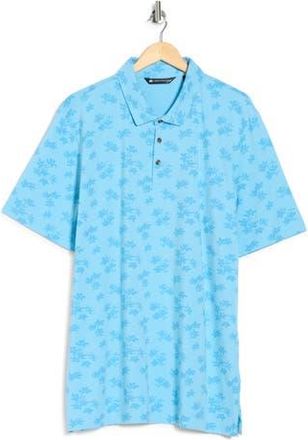 Travis Mathew Port Day Short Sleeve Polo in Air Blue at Nordstrom Rack, Size Xxx-Large