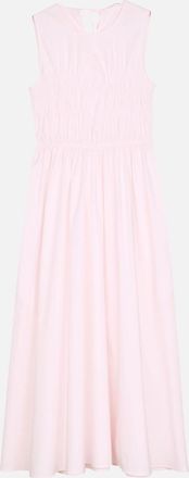Cecilie Bahnsen Light Pink Christy Midi Dress