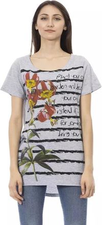 Trussardi Action T-shirt met korte mouwen - Dames - T-shirts - Veelkleurig - XL - Katoen - Tops