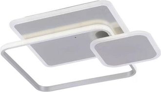 Trade Shop Trade Shop - Luz De Techo Led De 3 Cuadrados Con Coloraci&oacute;n Ligera 48w Ultra Modern C31-3c