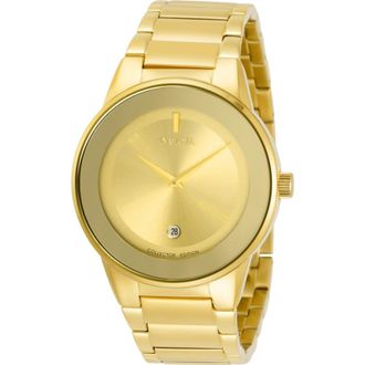 Invicta Specialty Quartz Gold Dial Mens Watch 30535