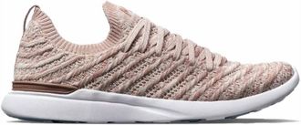 Athletic Propulsion Labs Womens Techloom Wave Athletic Sneakers In Creme/beachwood/melange