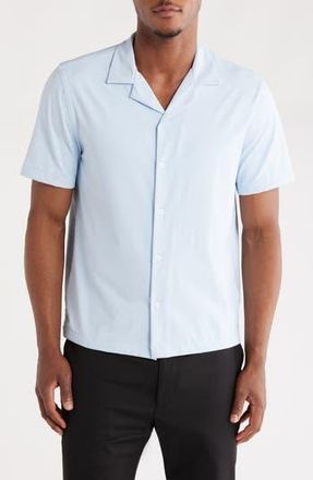 For The Republic Solid Camp Shirt in Skyway at Nordstrom Rack, Size X-Large