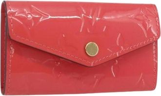 Louis Vuitton Pre-owned Accessories, female, Pink, Size: ONE SIZE Pre-owned Leather key-holders