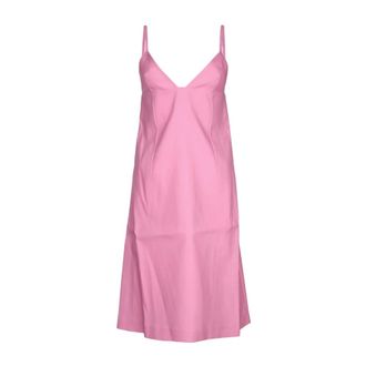 Jacquemus Midi Dresses, female, Pink, Size: M La Robe Camison