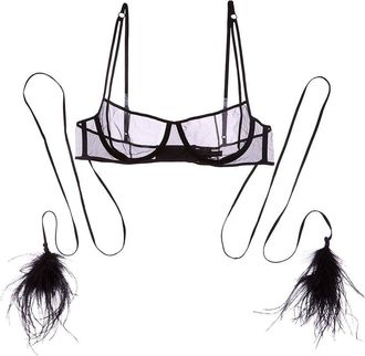 Kiki De Montparnasse Kiki de Montparnasse Dita Wrap Demi Bra