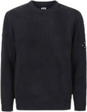 C.P. Company Knit - Heren - Ronde hals truien - Blauw - S - Truien & Vesten
