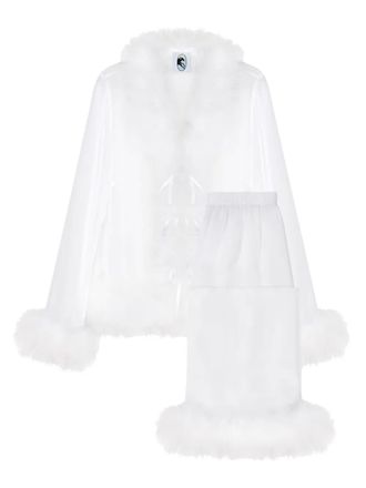 Sleeper Afrodita doorzichtige lounge set - Wit