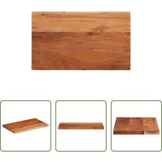 vidaXL vidaXL Tavolo da pranzo - Piano Tavolo 50x30x3,8 cm Rettangolare Legno Massello Acacia